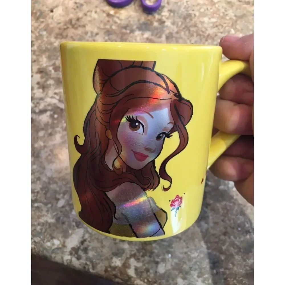 Princess Bell Disney Yellow Coffee Mug